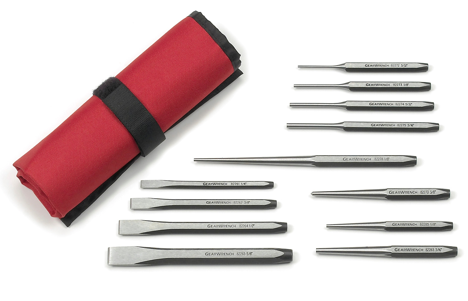 GearWrench&reg; 12 Pc. Punch and Chisel Set